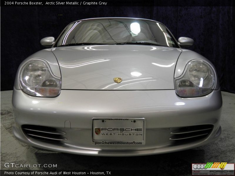 Arctic Silver Metallic / Graphite Grey 2004 Porsche Boxster