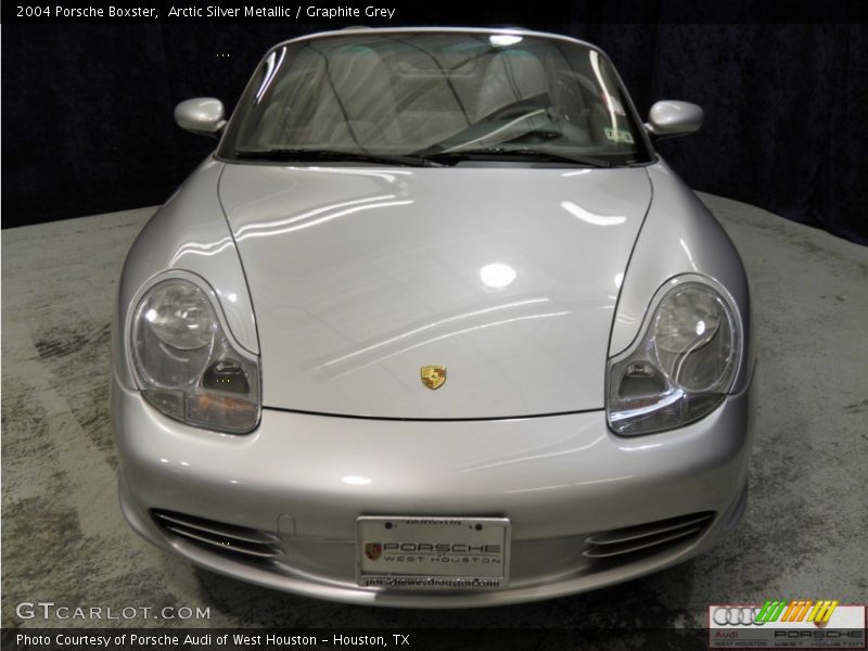 Arctic Silver Metallic / Graphite Grey 2004 Porsche Boxster