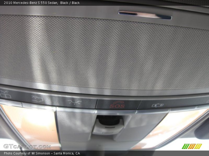 Black / Black 2010 Mercedes-Benz S 550 Sedan