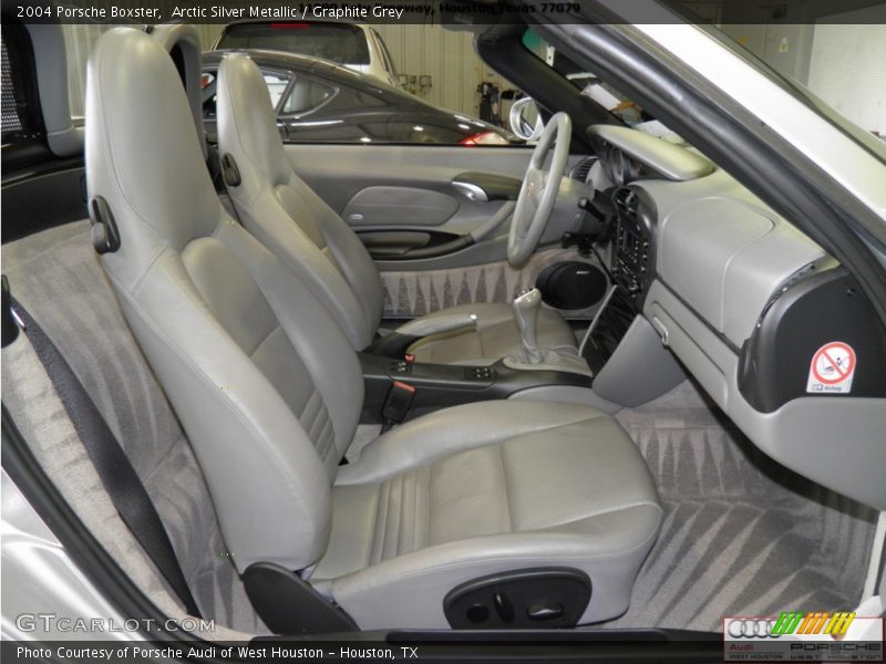 Arctic Silver Metallic / Graphite Grey 2004 Porsche Boxster