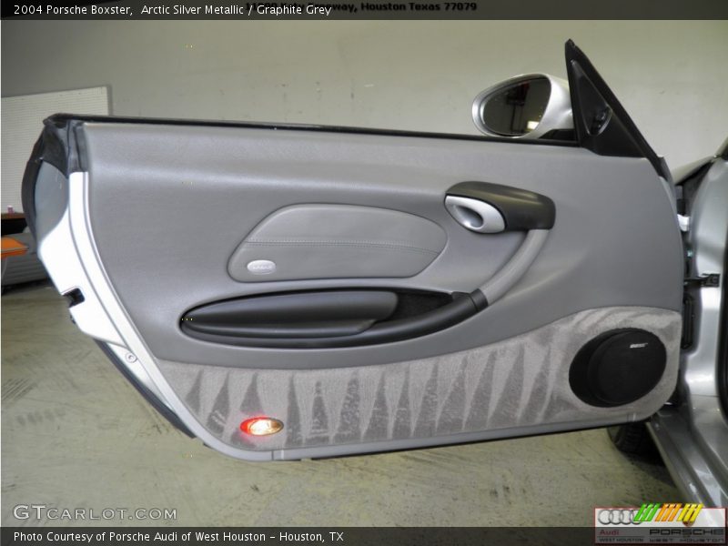 Arctic Silver Metallic / Graphite Grey 2004 Porsche Boxster