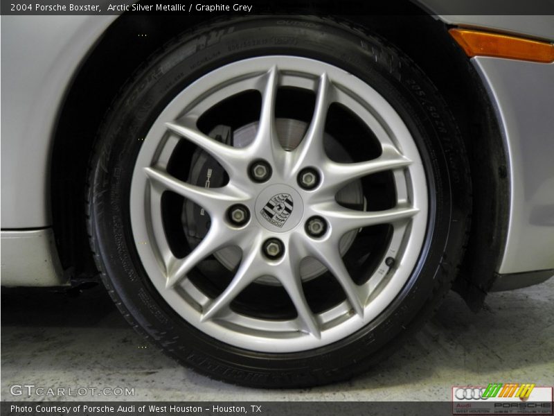 Arctic Silver Metallic / Graphite Grey 2004 Porsche Boxster