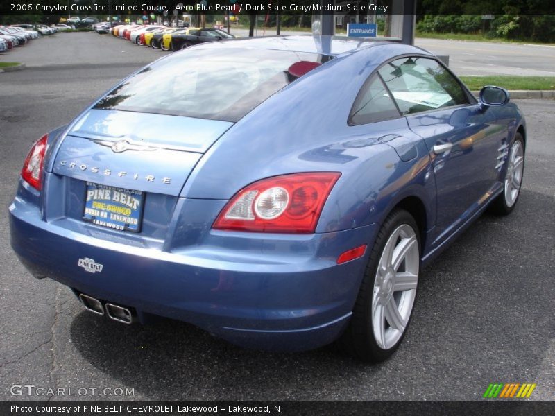 Aero Blue Pearl / Dark Slate Gray/Medium Slate Gray 2006 Chrysler Crossfire Limited Coupe