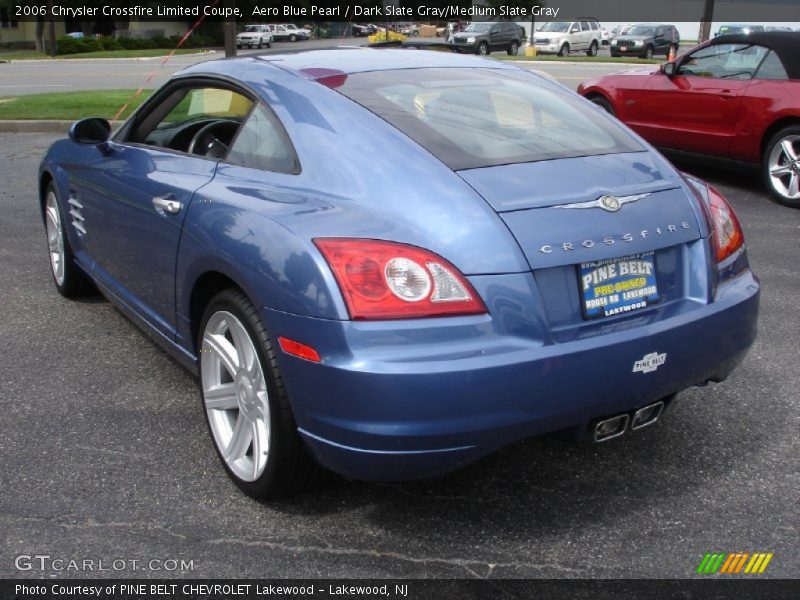 Aero Blue Pearl / Dark Slate Gray/Medium Slate Gray 2006 Chrysler Crossfire Limited Coupe