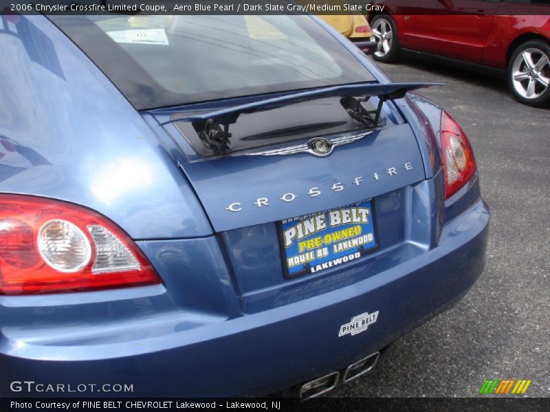 Aero Blue Pearl / Dark Slate Gray/Medium Slate Gray 2006 Chrysler Crossfire Limited Coupe
