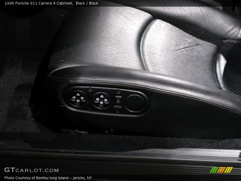 Black / Black 1996 Porsche 911 Carrera 4 Cabriolet