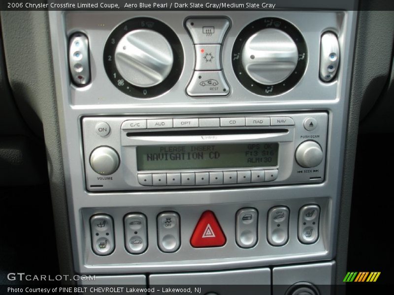Controls of 2006 Crossfire Limited Coupe