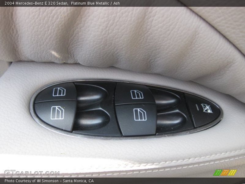 Platinum Blue Metallic / Ash 2004 Mercedes-Benz E 320 Sedan