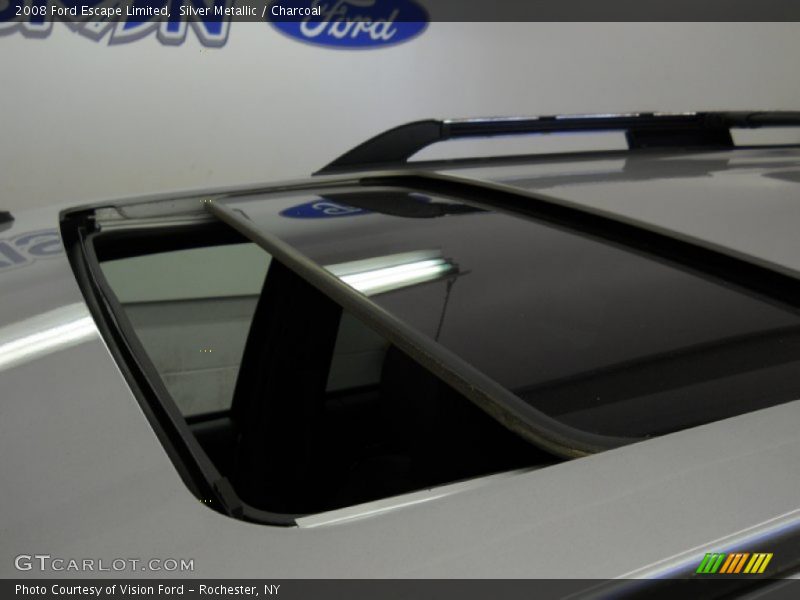 Silver Metallic / Charcoal 2008 Ford Escape Limited