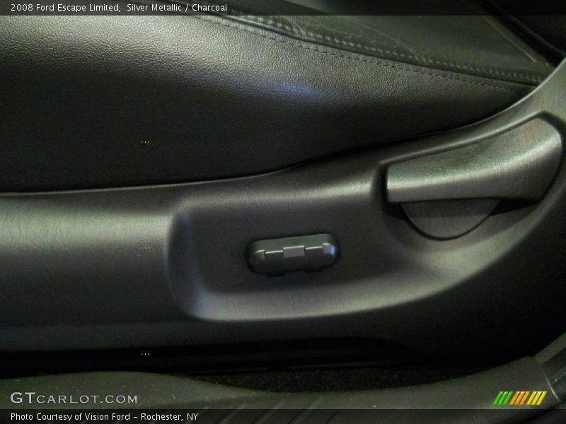 Silver Metallic / Charcoal 2008 Ford Escape Limited