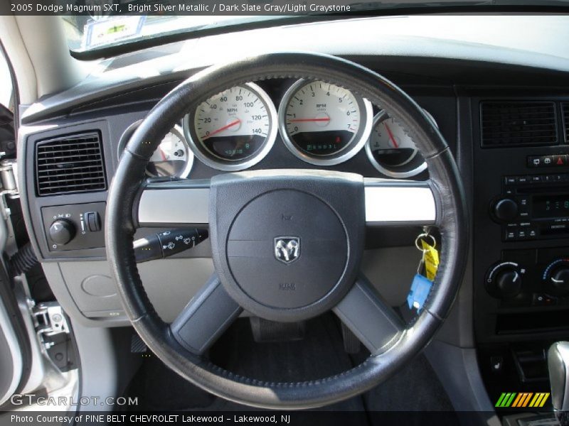 Bright Silver Metallic / Dark Slate Gray/Light Graystone 2005 Dodge Magnum SXT