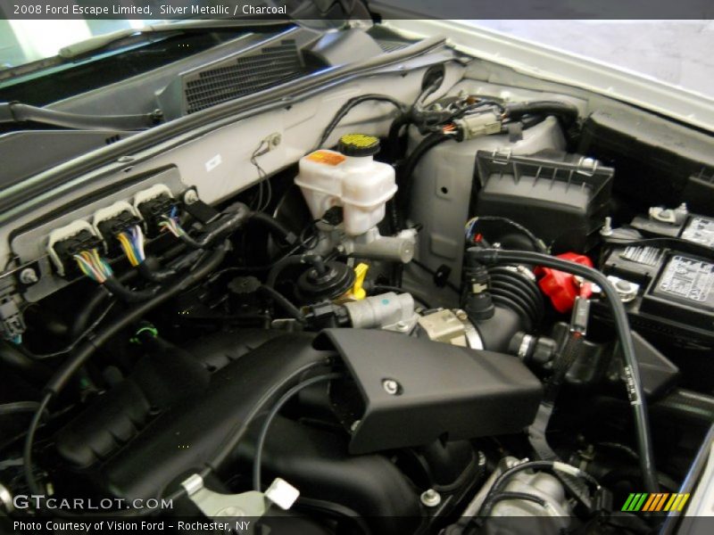 Silver Metallic / Charcoal 2008 Ford Escape Limited