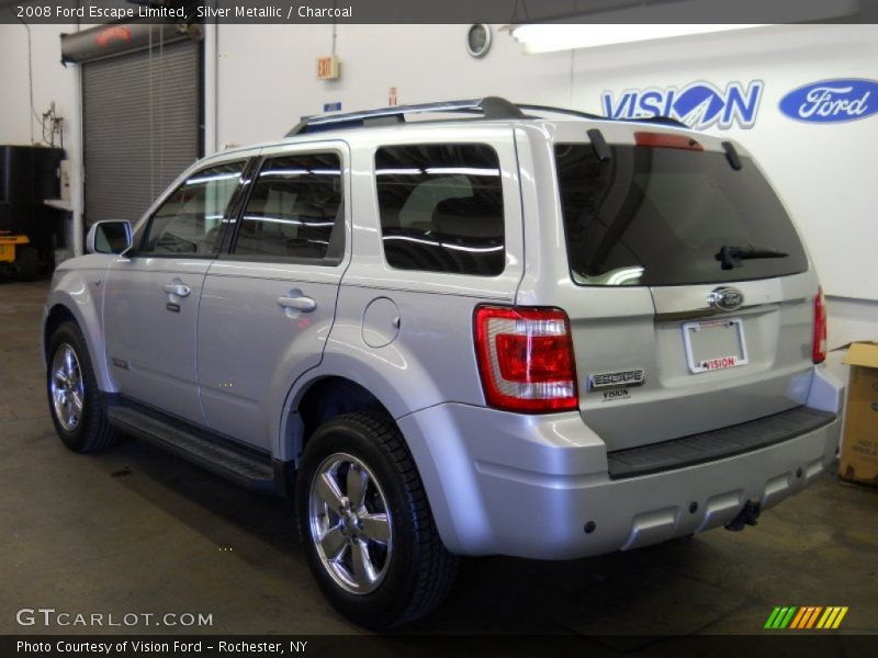 Silver Metallic / Charcoal 2008 Ford Escape Limited