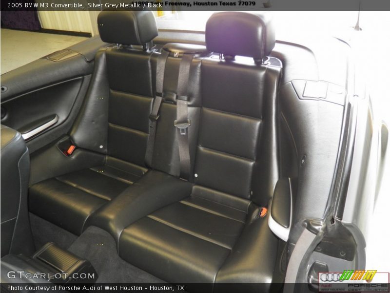 Silver Grey Metallic / Black 2005 BMW M3 Convertible