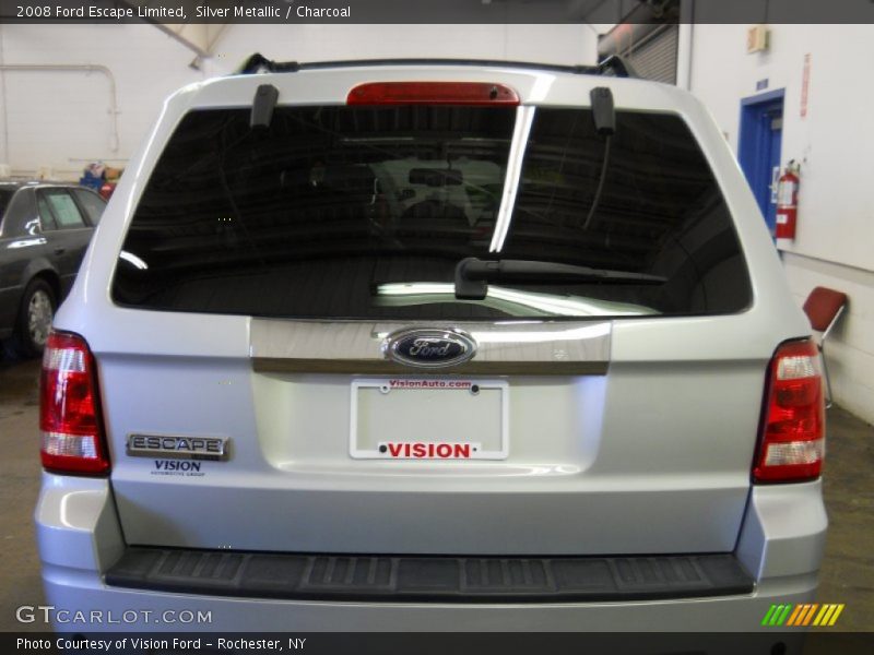 Silver Metallic / Charcoal 2008 Ford Escape Limited