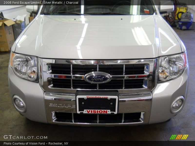 Silver Metallic / Charcoal 2008 Ford Escape Limited