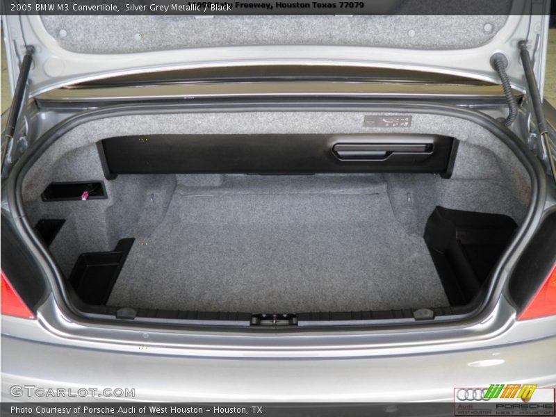 Silver Grey Metallic / Black 2005 BMW M3 Convertible
