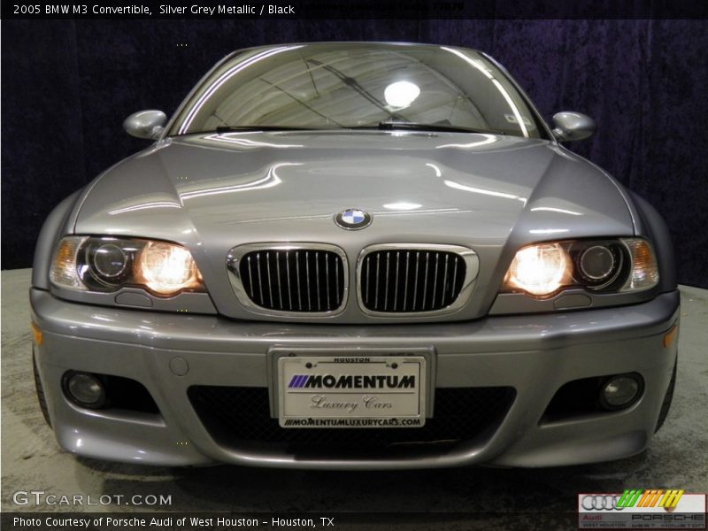 Silver Grey Metallic / Black 2005 BMW M3 Convertible