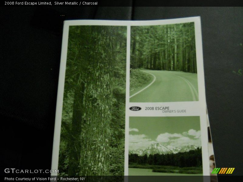 Silver Metallic / Charcoal 2008 Ford Escape Limited