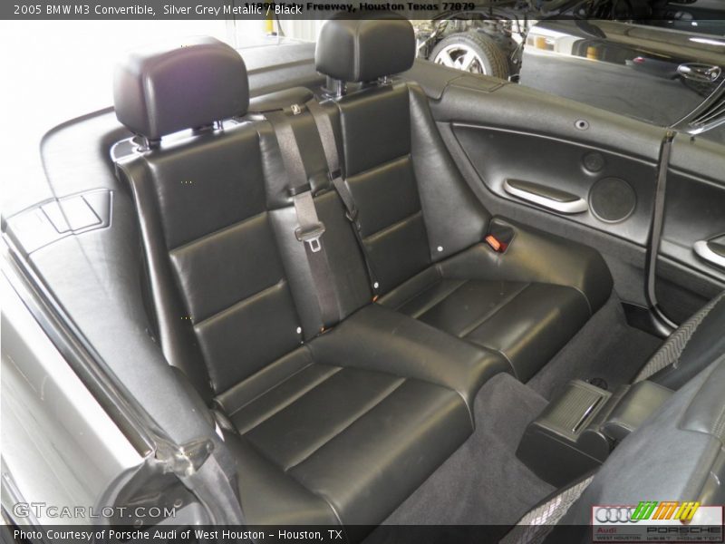 Silver Grey Metallic / Black 2005 BMW M3 Convertible