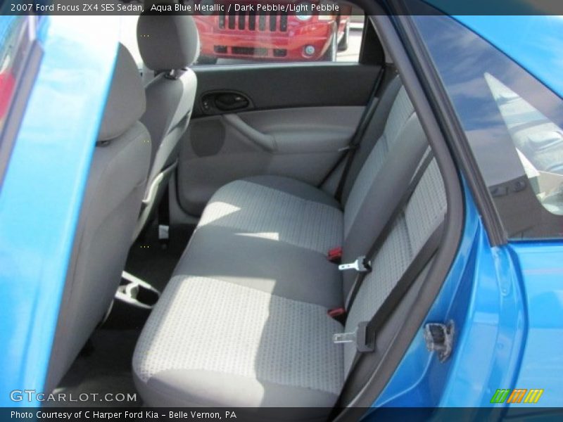 Aqua Blue Metallic / Dark Pebble/Light Pebble 2007 Ford Focus ZX4 SES Sedan