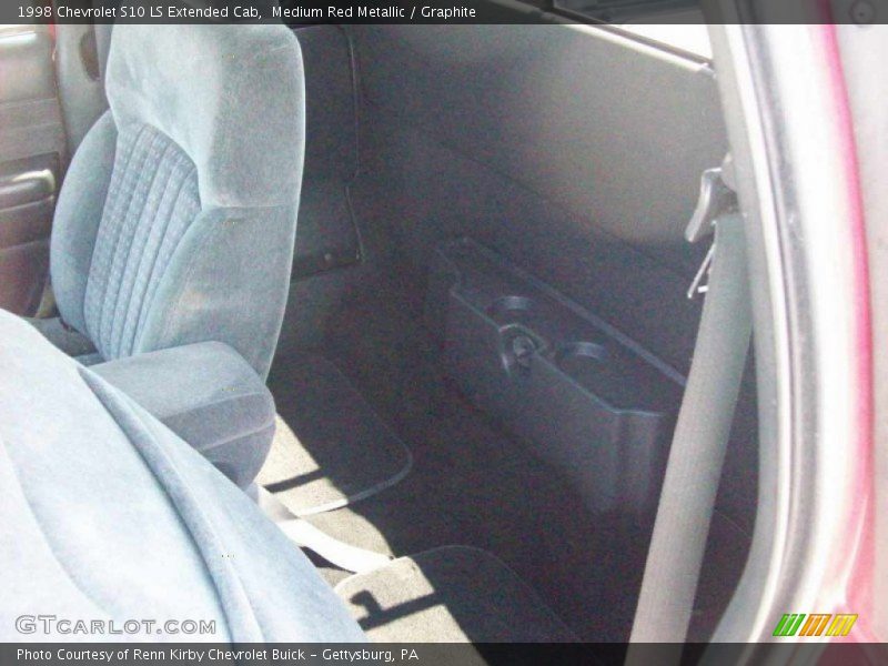 Medium Red Metallic / Graphite 1998 Chevrolet S10 LS Extended Cab