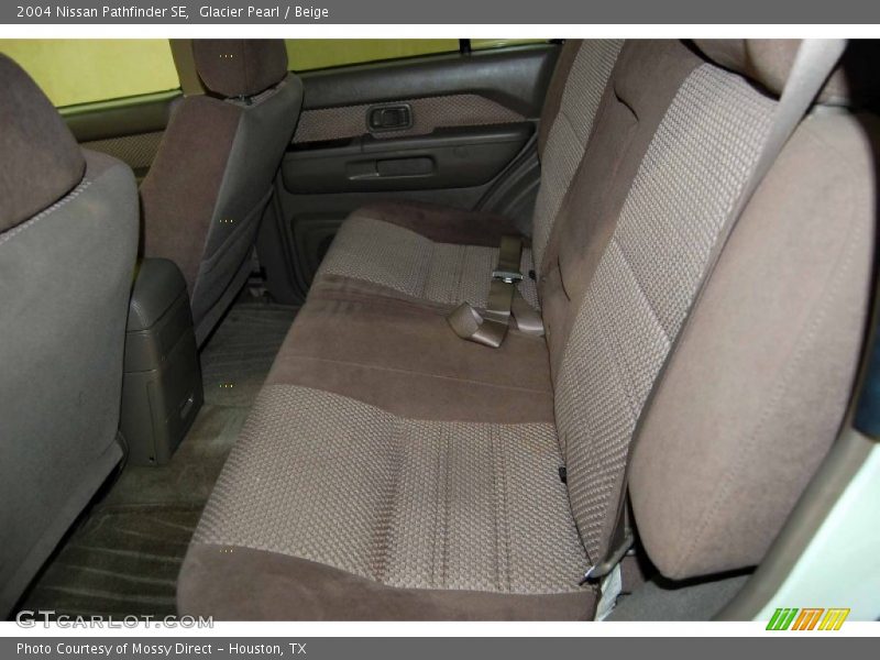 Glacier Pearl / Beige 2004 Nissan Pathfinder SE