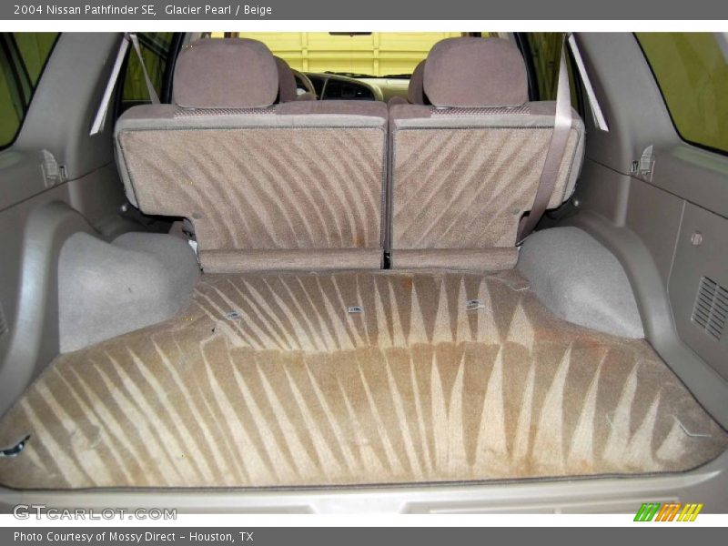 Glacier Pearl / Beige 2004 Nissan Pathfinder SE