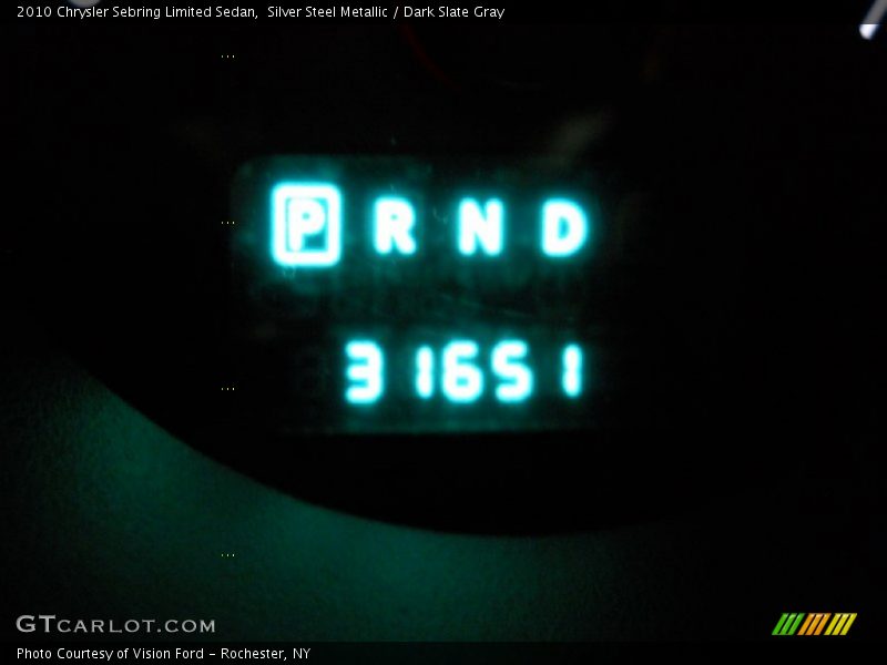 Silver Steel Metallic / Dark Slate Gray 2010 Chrysler Sebring Limited Sedan