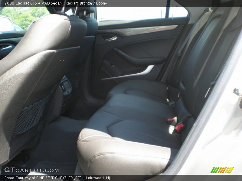 Radiant Bronze / Ebony 2008 Cadillac CTS 4 AWD Sedan