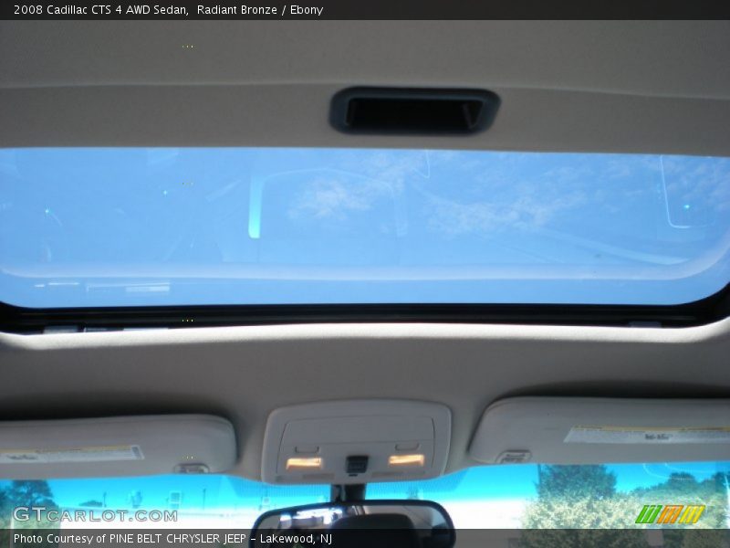 Radiant Bronze / Ebony 2008 Cadillac CTS 4 AWD Sedan