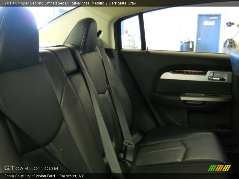 Silver Steel Metallic / Dark Slate Gray 2010 Chrysler Sebring Limited Sedan