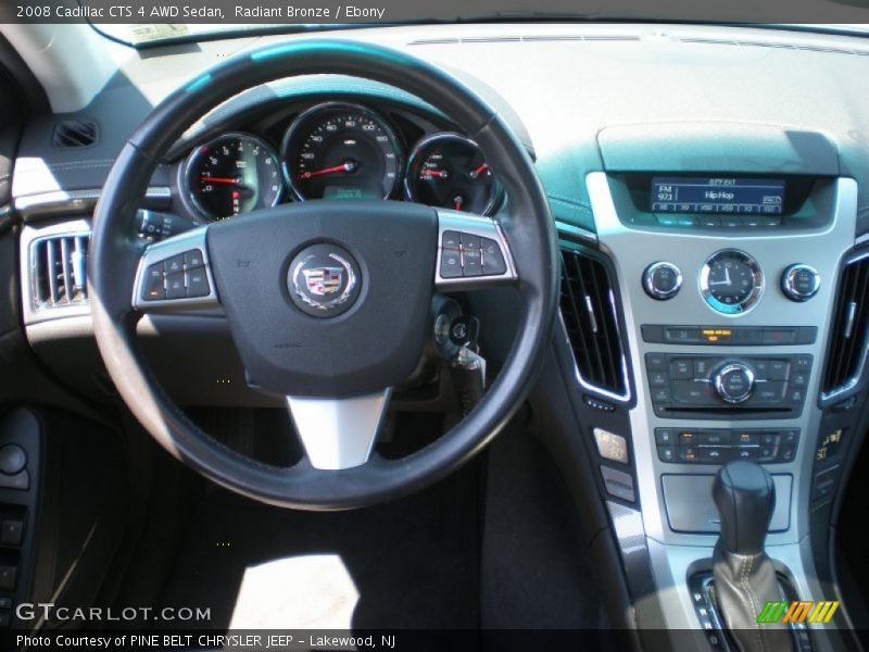Radiant Bronze / Ebony 2008 Cadillac CTS 4 AWD Sedan