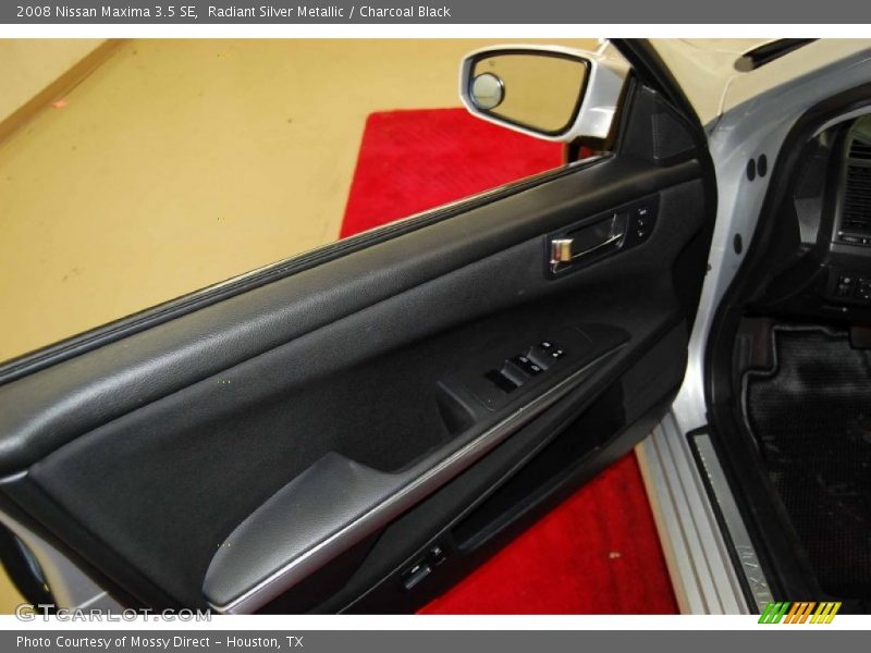 Radiant Silver Metallic / Charcoal Black 2008 Nissan Maxima 3.5 SE
