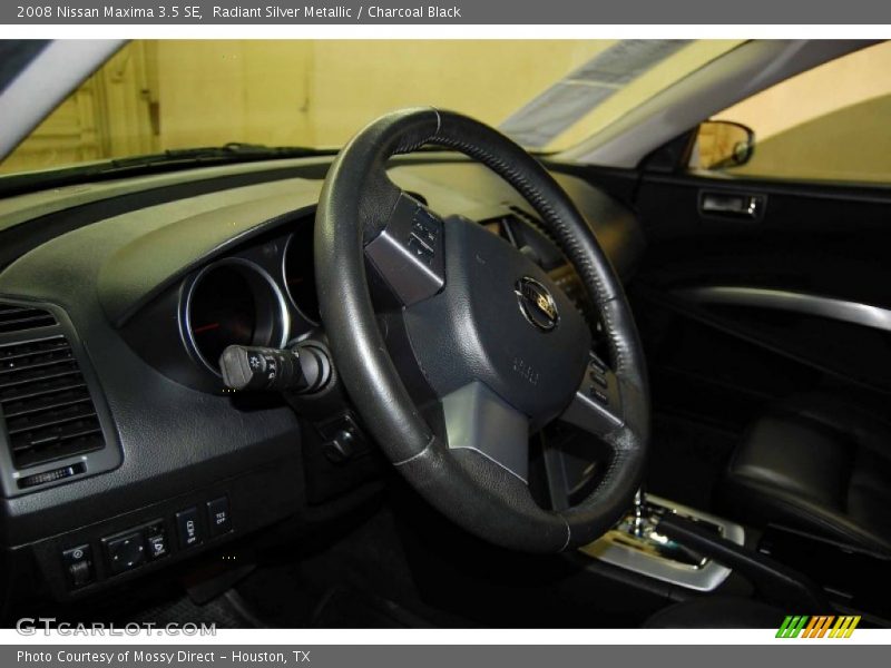 Radiant Silver Metallic / Charcoal Black 2008 Nissan Maxima 3.5 SE