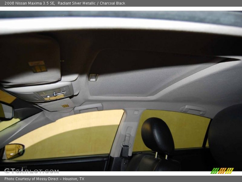 Radiant Silver Metallic / Charcoal Black 2008 Nissan Maxima 3.5 SE