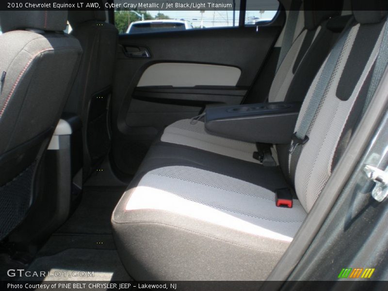 Cyber Gray Metallic / Jet Black/Light Titanium 2010 Chevrolet Equinox LT AWD