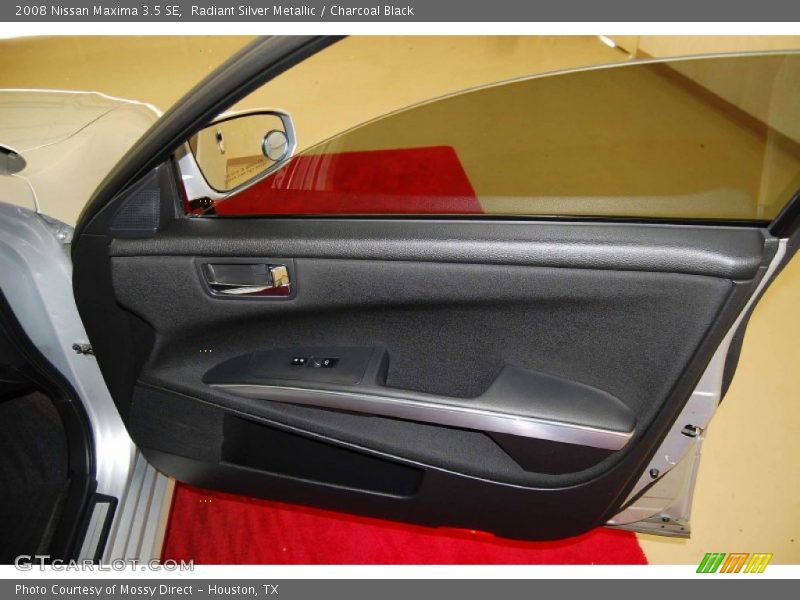 Radiant Silver Metallic / Charcoal Black 2008 Nissan Maxima 3.5 SE