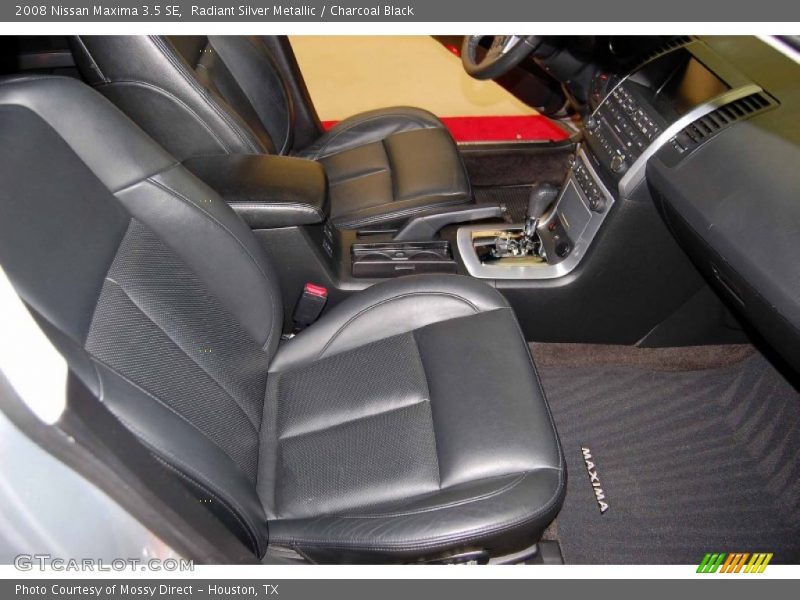 Radiant Silver Metallic / Charcoal Black 2008 Nissan Maxima 3.5 SE