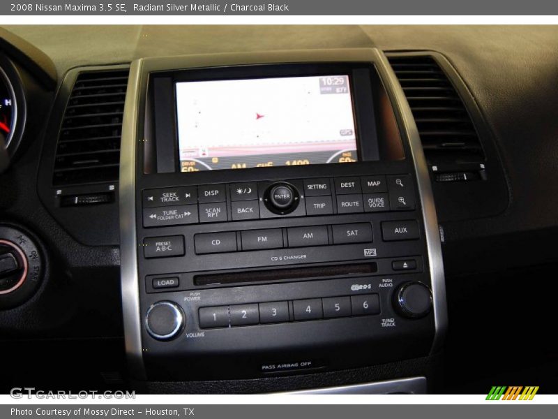 Radiant Silver Metallic / Charcoal Black 2008 Nissan Maxima 3.5 SE