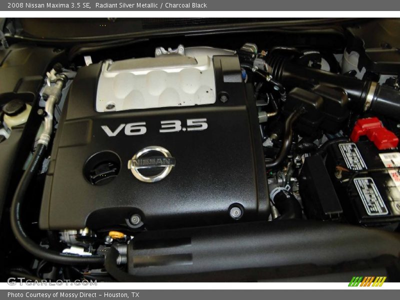 Radiant Silver Metallic / Charcoal Black 2008 Nissan Maxima 3.5 SE