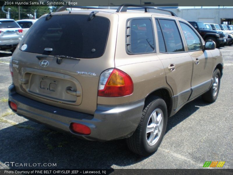 Sandstone / Beige 2004 Hyundai Santa Fe