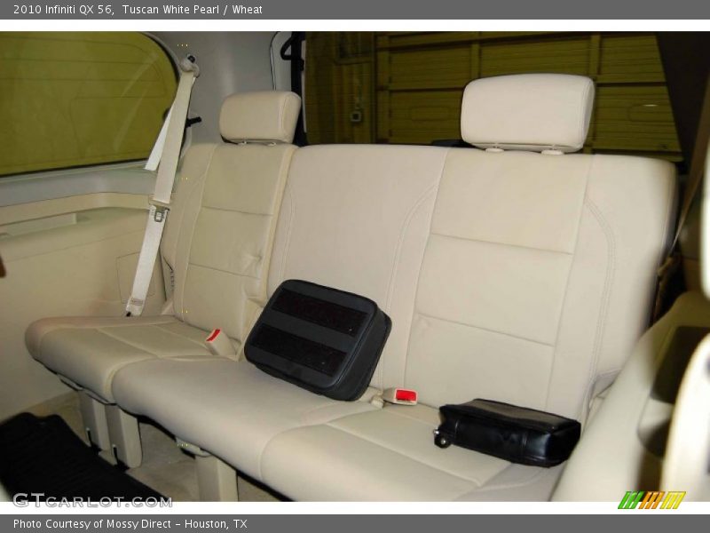 Tuscan White Pearl / Wheat 2010 Infiniti QX 56