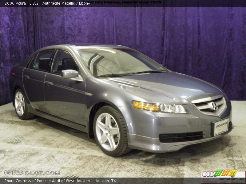 Anthracite Metallic / Ebony 2006 Acura TL 3.2