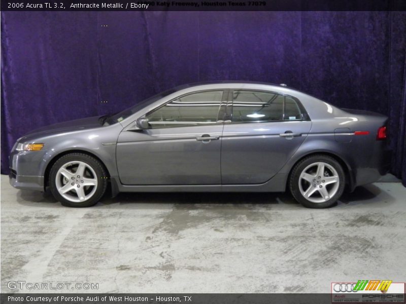 Anthracite Metallic / Ebony 2006 Acura TL 3.2