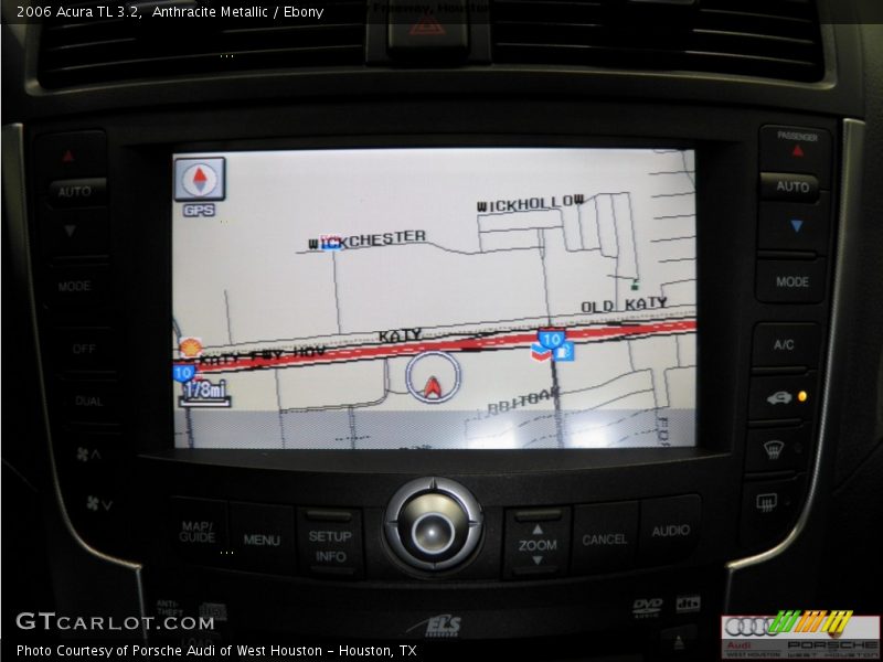 Anthracite Metallic / Ebony 2006 Acura TL 3.2