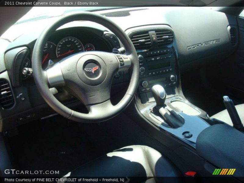 Black / Ebony Black 2011 Chevrolet Corvette Coupe