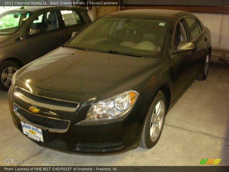 Black Granite Metallic / Cocoa/Cashmere 2011 Chevrolet Malibu LS