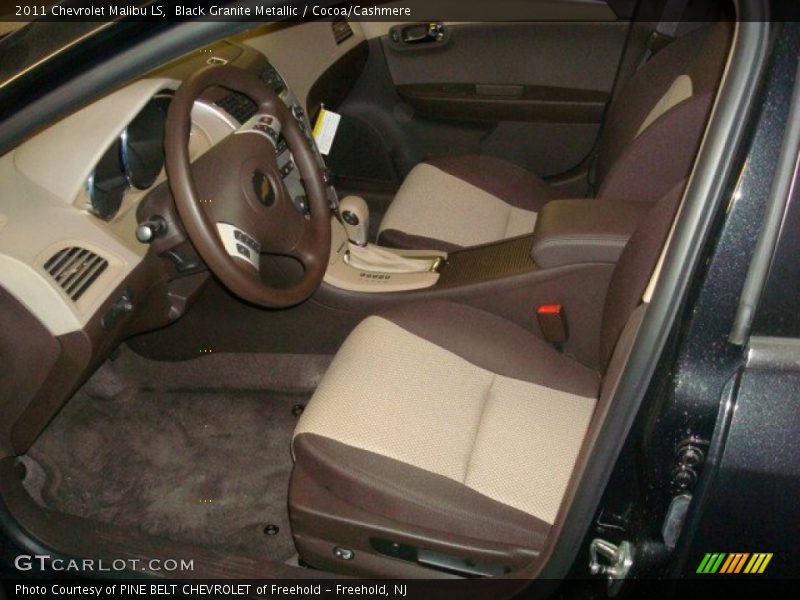Black Granite Metallic / Cocoa/Cashmere 2011 Chevrolet Malibu LS