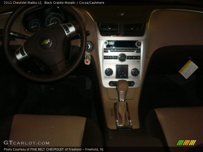 Black Granite Metallic / Cocoa/Cashmere 2011 Chevrolet Malibu LS
